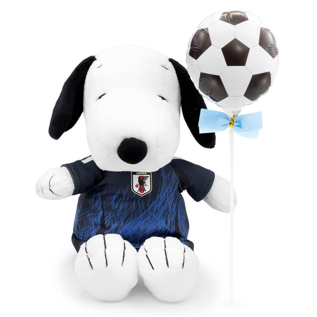 SNOOPY（スヌーピー） ぬいぐるみ「スヌーピー サッカー日本代表ver