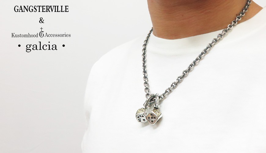 GANGSTERVILLE ギャングスタービル GALCIA ガルシア DICE NECKLESS