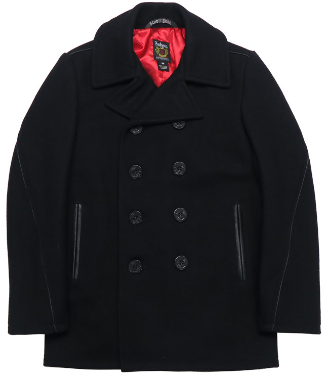 Schott N.Y.C（ショット） Schott ピーコート レザーパイピング 740C