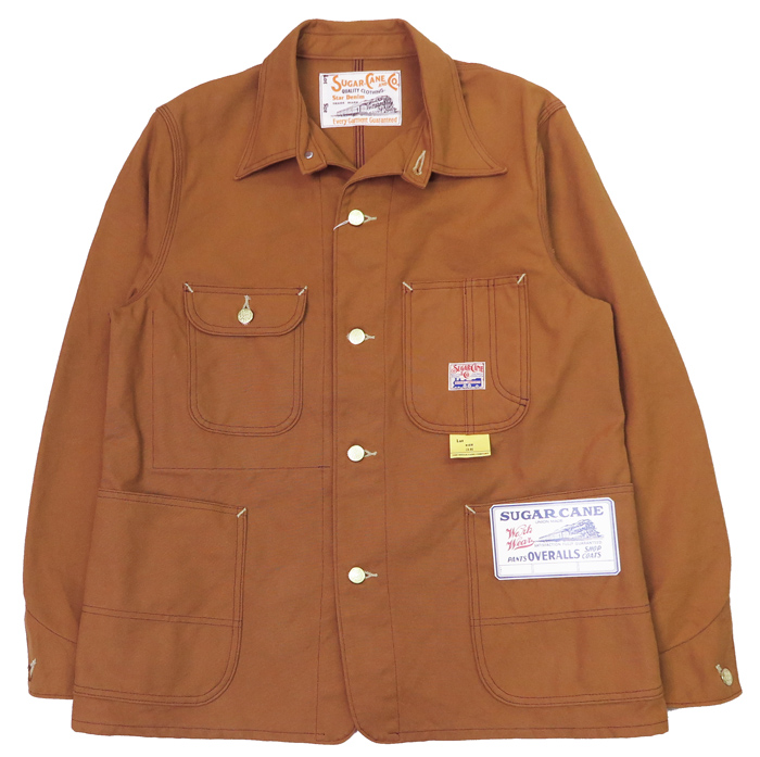 SUGAR CANE シュガーケーン 13oz ブラウンダック ワークコート
