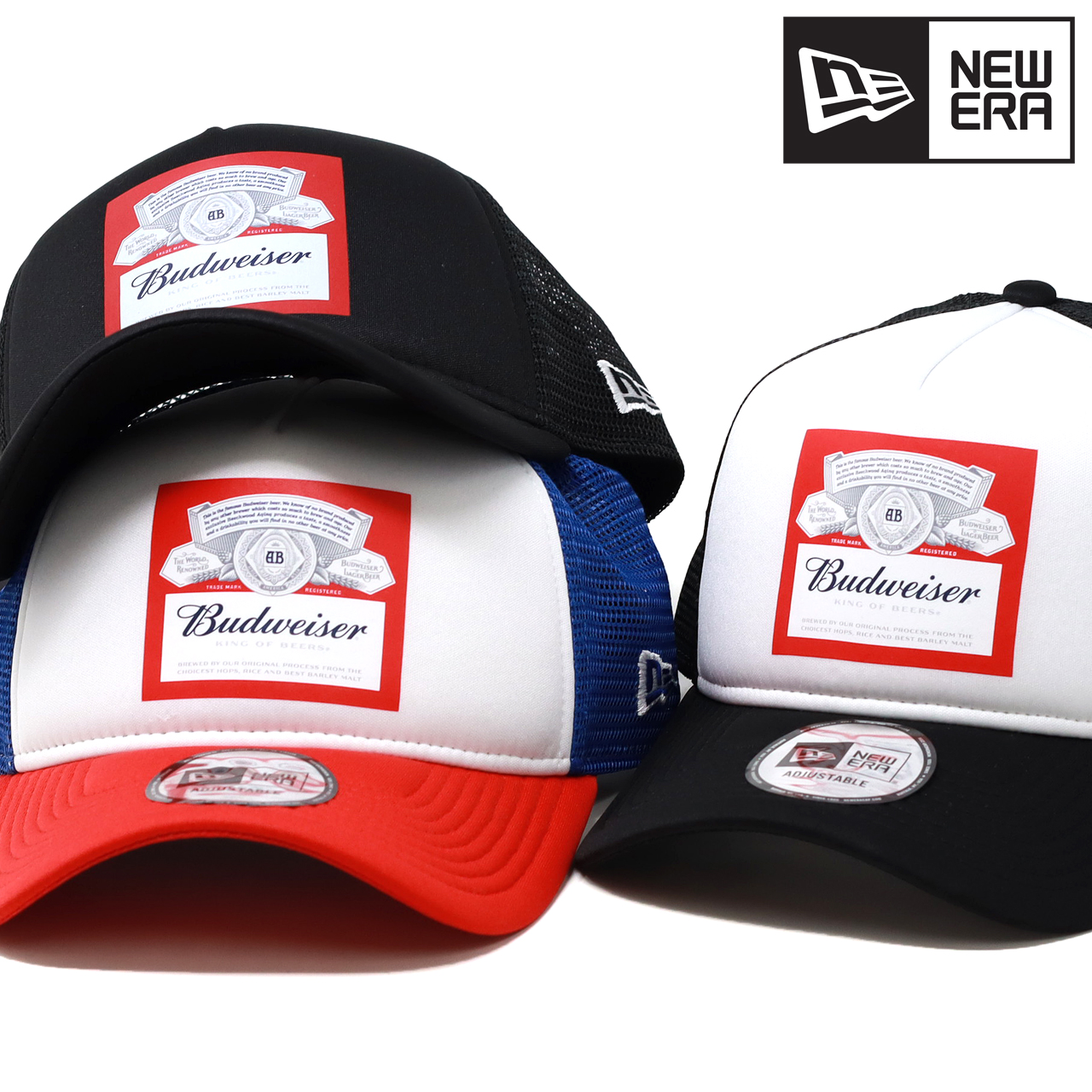 NEW ERA（ニューエラ） バドワイザー キャップ 9FORTY A-Frame