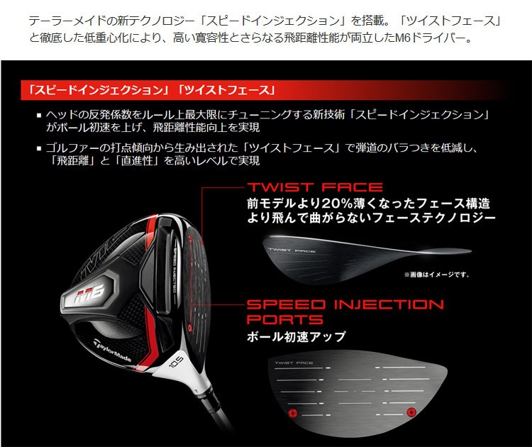 TaylorMade（テーラーメイド） ゴルフ M6 ドライバー FUBUKI TM フブキ