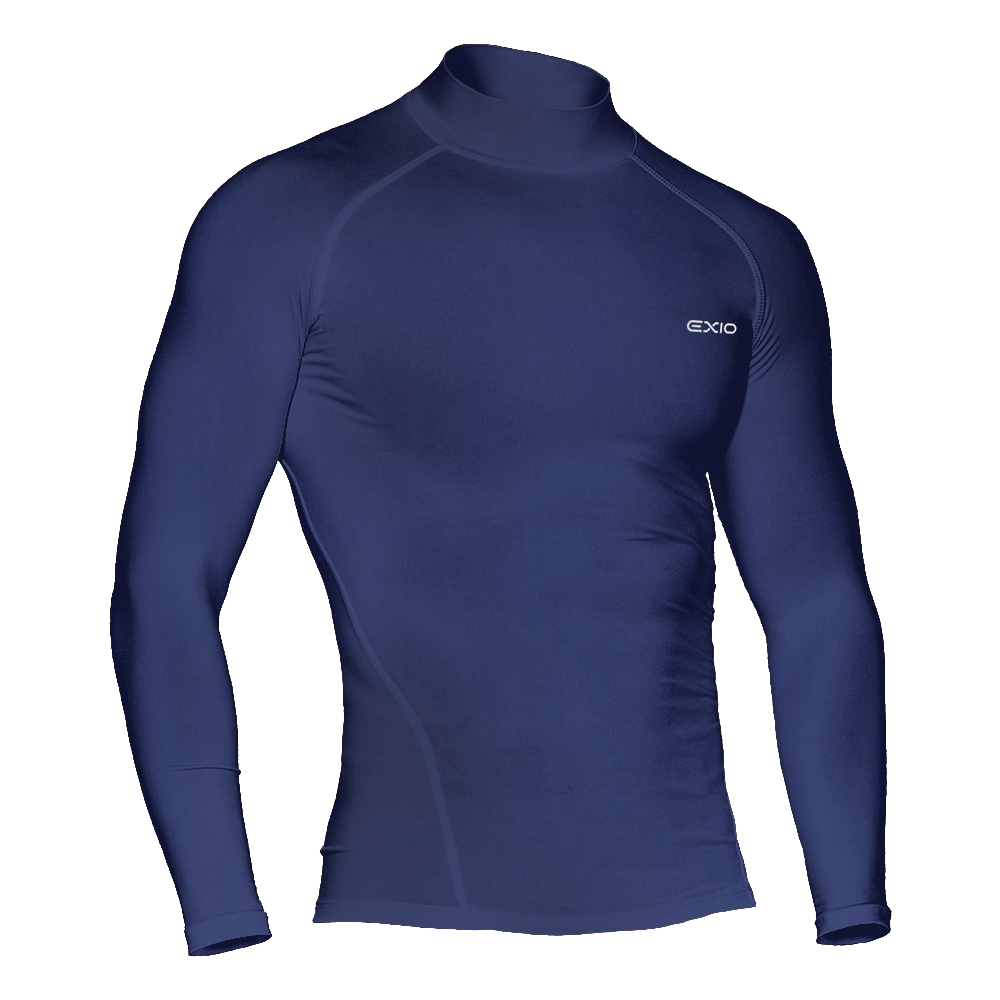 EXIO（エクシオ） 送料無料 アンダーシャツ 長袖 ハイネック 接触冷感