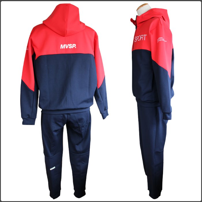 DESCENTE（デサント） メンズ スウェット上下セット フルジップ