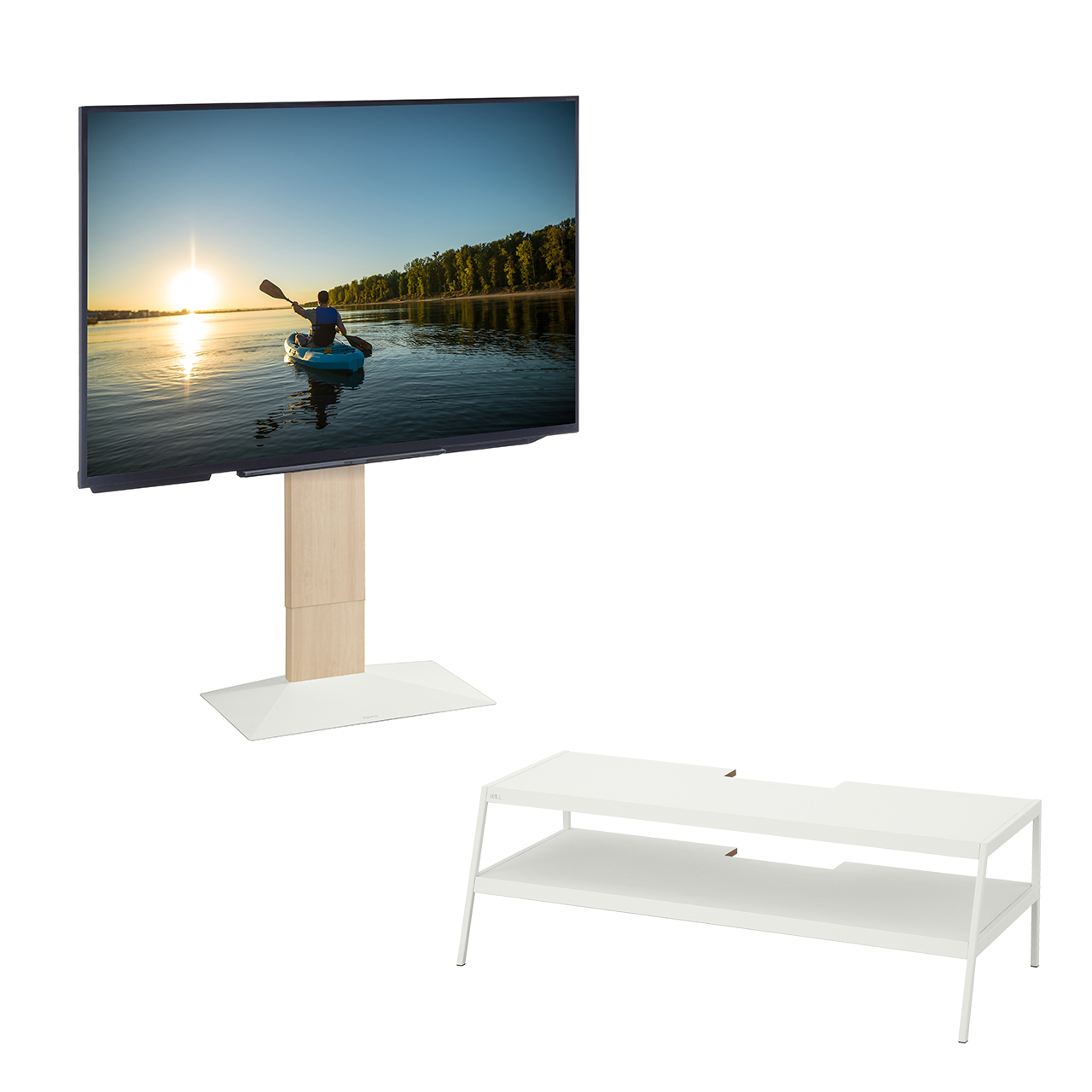 EQUALS（イコールズ） テレビ台 WALL 壁寄せテレビスタンド 32〜80v