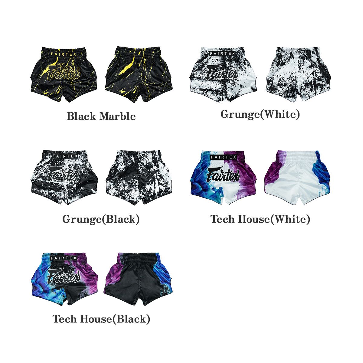 フェアテックス Fairtex ムエタイパンツ BS1939〜BS1955 サテン キック