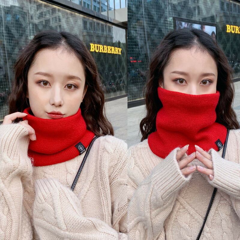 ネックウォーマー レディース メンズ シルク 2重編み ふかふか 綿