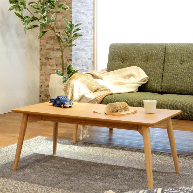 東谷 センターテーブル 幅100cm 木製 天然木 シンプル 北欧 コーヒー