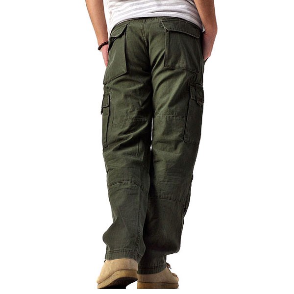 FLAG ON CREW カーゴパンツ メンズ 2way レングス バックツイル