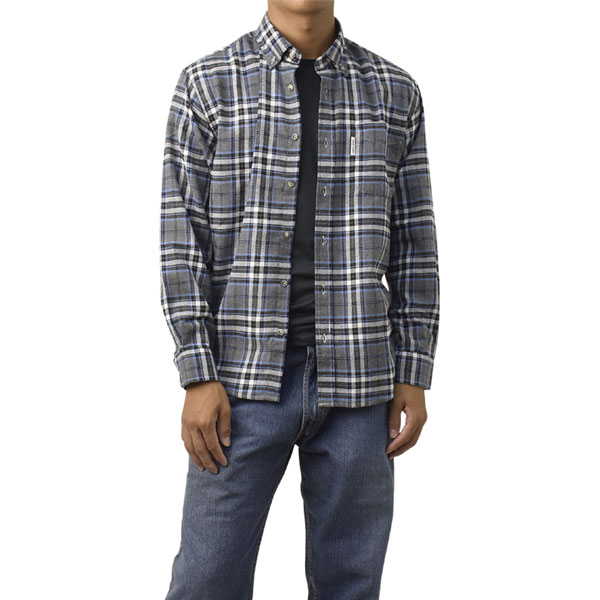 FIRST DOWN（ファーストダウン） シャツ メンズ 長袖 ネルシャツ