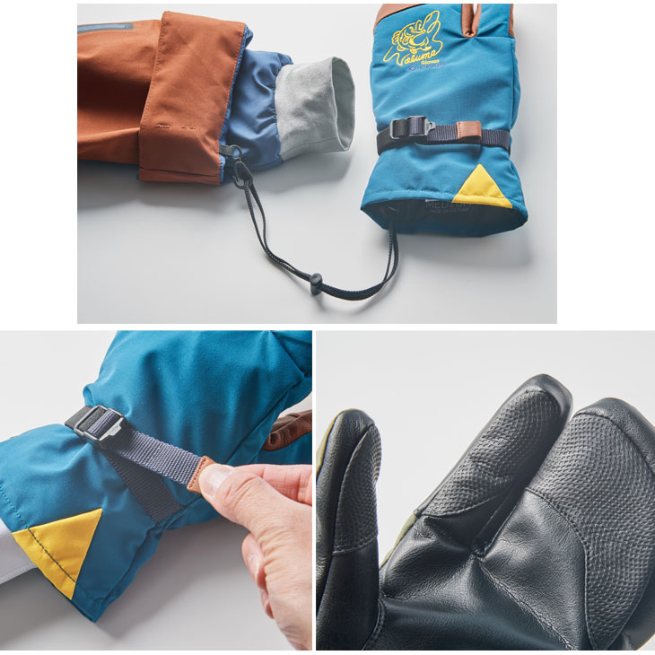 REW 23-24 VOLUME GLOVES グローブ ミトン THREE KING LEATHER MODEL