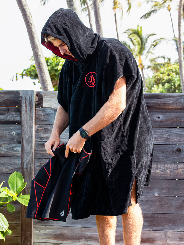 VOLCOM（ボルコム） タオル 着替え ポンチョ Surf Vitals Jack