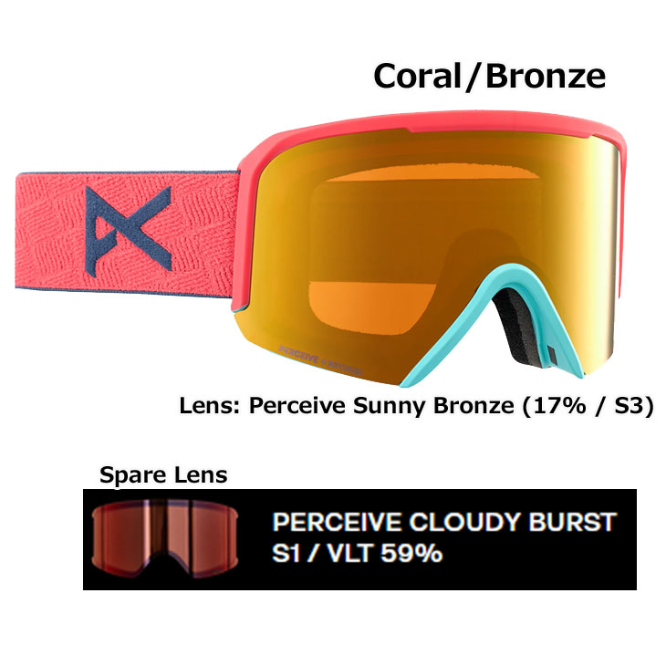 スキー・スノーボードアクセサリー anon. 23-24 WM3 CORAL スキー