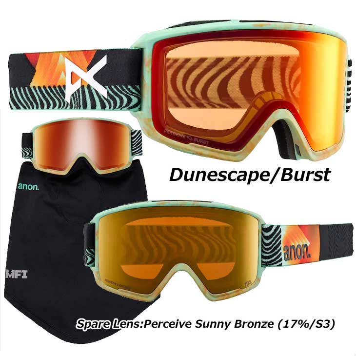 BURTON（バートン） 24-25 ANON アノン スノーボード ゴーグル M3 Low