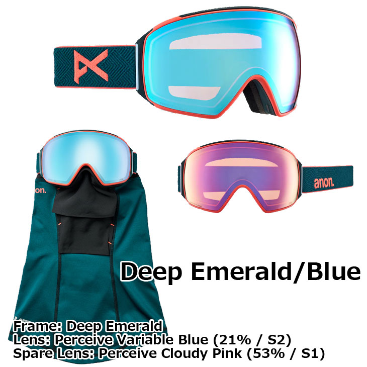 anon 24-25 ANON ゴーグル スノーボード M4 Toric Low Bridge+ボーナス