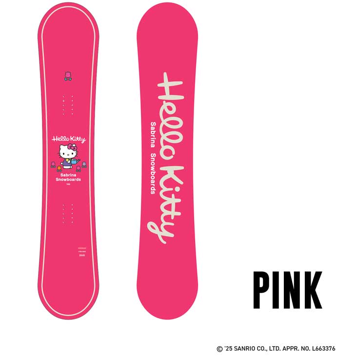 NIDECKER（ナイデッカー） 25-26 SABRINA x HELLO KITTY LTD サブリナ