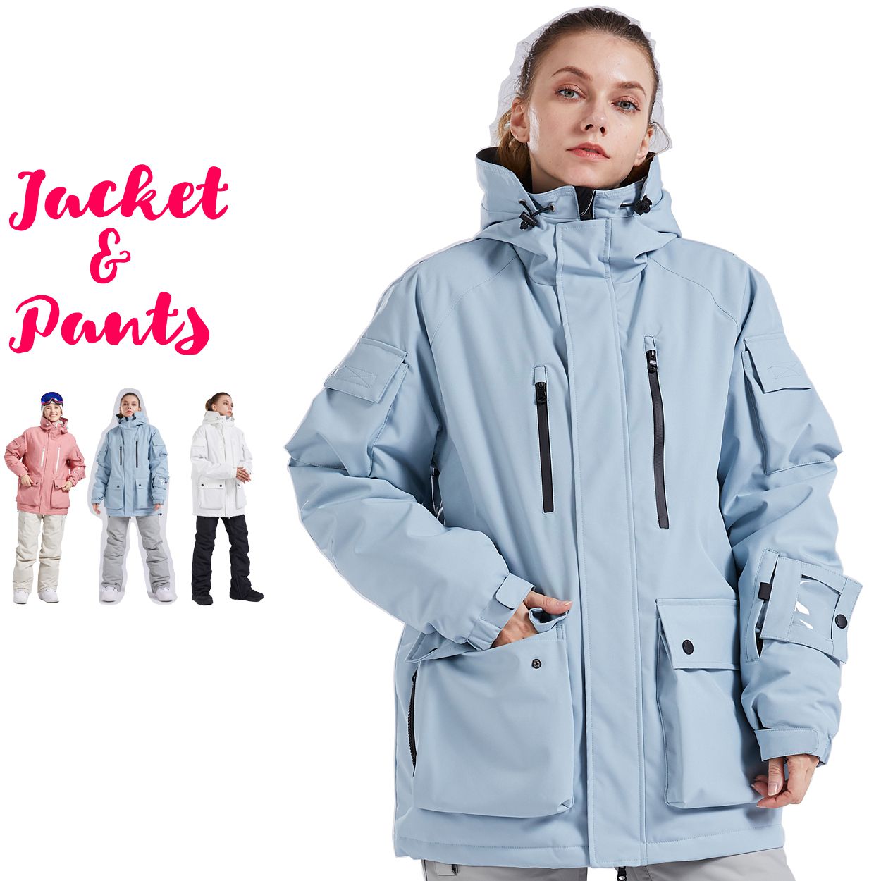 X-NIXスノーボードウェア上下セットアップ(男性用) メンズL スノボ