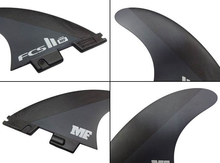 FCS FCS2 FIN エフシーエス2 フィン MF NEOCARBON TRIフィン BLK-GRY