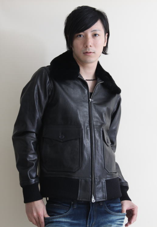 フリーダムレザー 革ジャン レザージャケット ゴートスキン G-1タイプ