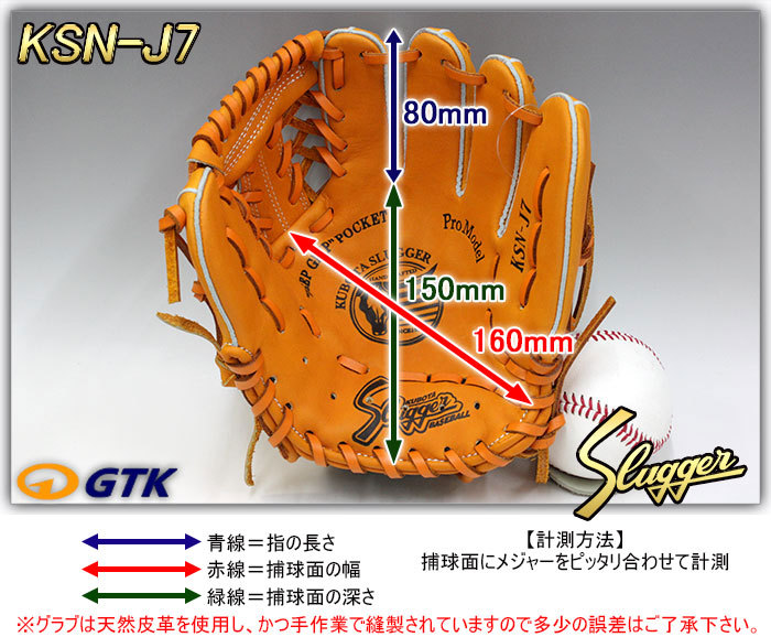 久保田スラッガー（KUBOTA SLUGGER） j7 少年野球 軟式グローブ 2025