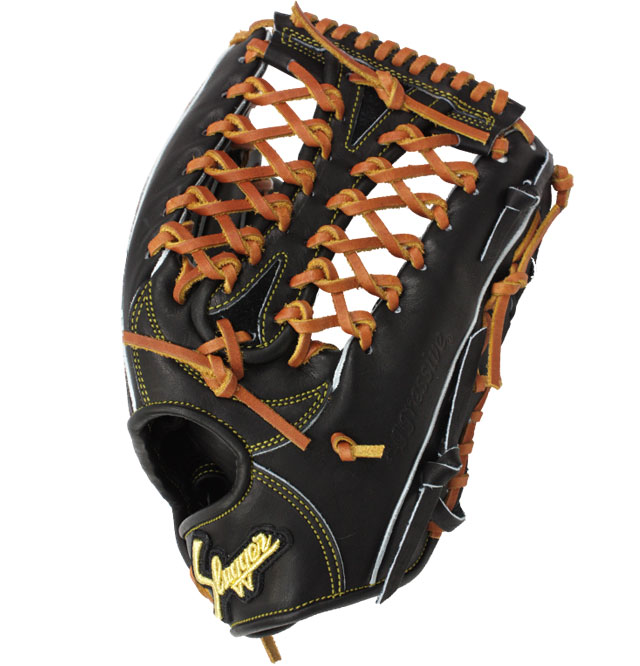 スラッガー G-72 硬式グローブ 黒/金 スラッガー G-72 硬式グローブ 黒/金