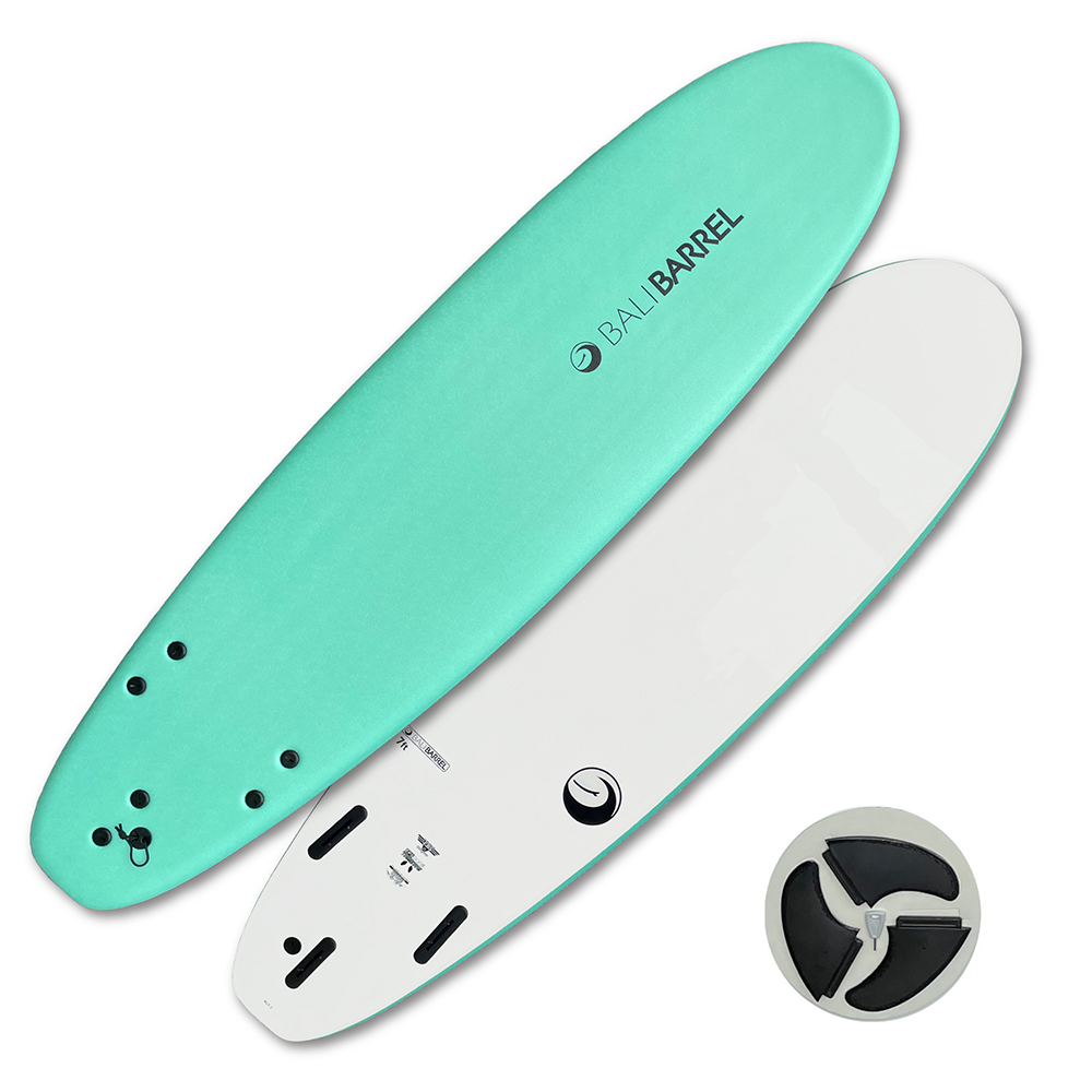 ソフトサーフボード スポンジボード 7フィート ファン トライフィン