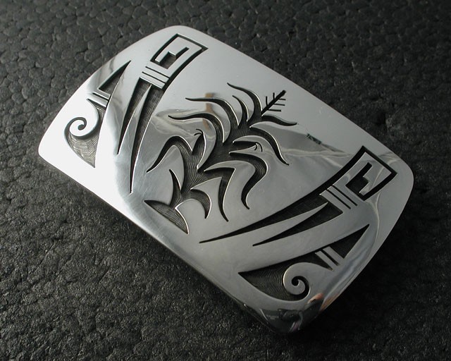 シルバーアクセサリー バックル インディアンジュエリー ホピ Sidney