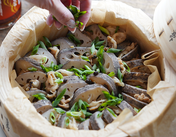 山一 中華せいろ 24 ひのき 蒸し板&鍋セット 国産 蒸籠 ヒノキ 日本製