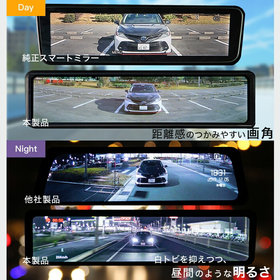 スマートルームミラーSH2 BIG ZV | G-FACTORY