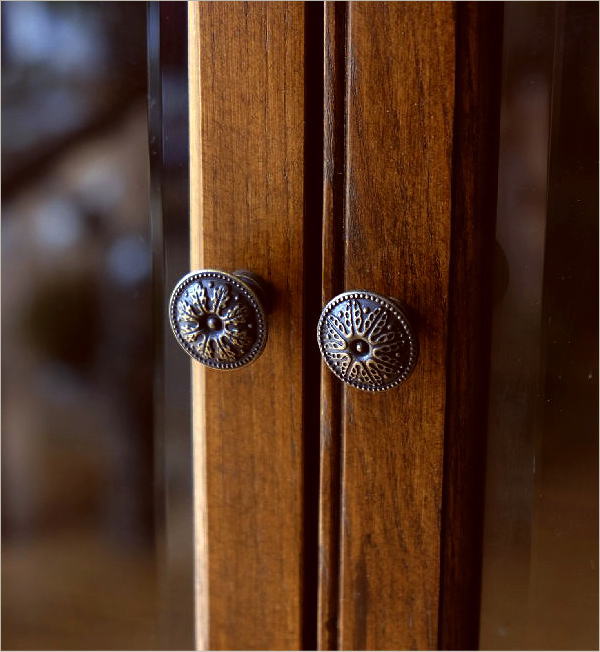 食器棚 カップボード キャビネット ガラス扉付き 収納 木製