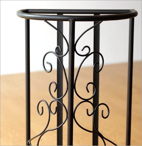 傘立て 傘たて 傘立 スリム アイアン おしゃれ 半円 シンプル モダン