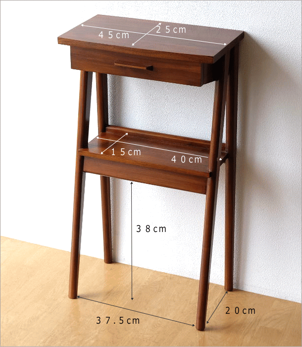 コンソールテーブル スリム アンティーク 北欧 サイドテーブル