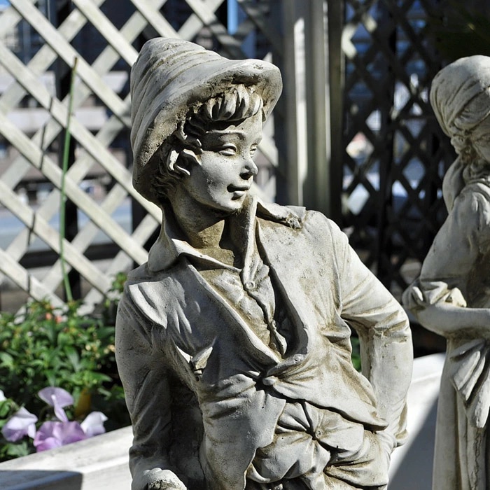 英国製 石像【ジャック】H62cm 12kg ストーン ガーデニング雑貨