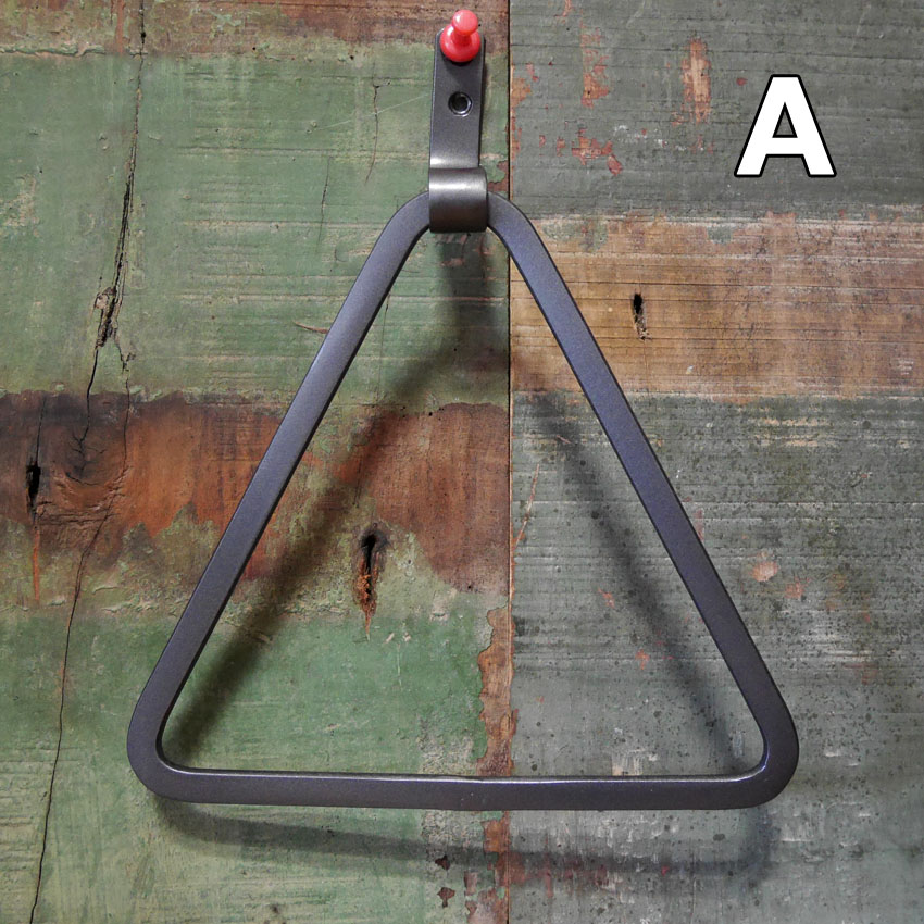 アンティーク アイアン タオルハンガー 三角 : アメリカン雑貨のグッズ