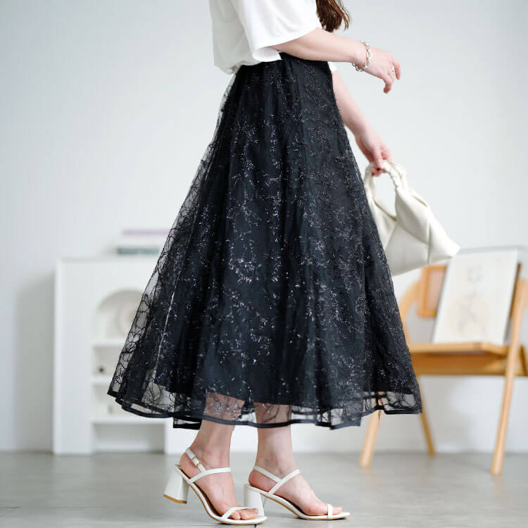 GOLDJAPAN（ゴールドジャパン） 大きいサイズ レディース スカート