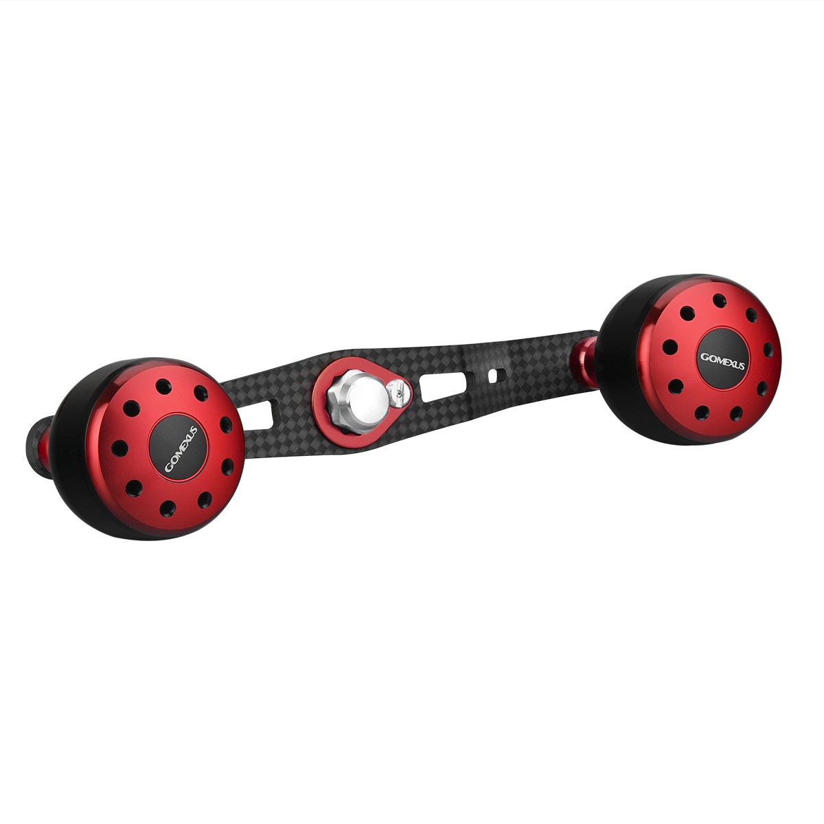 ベイトリール ダブルハンドル 105mm カーボン シマノ 7×4mm穴対応