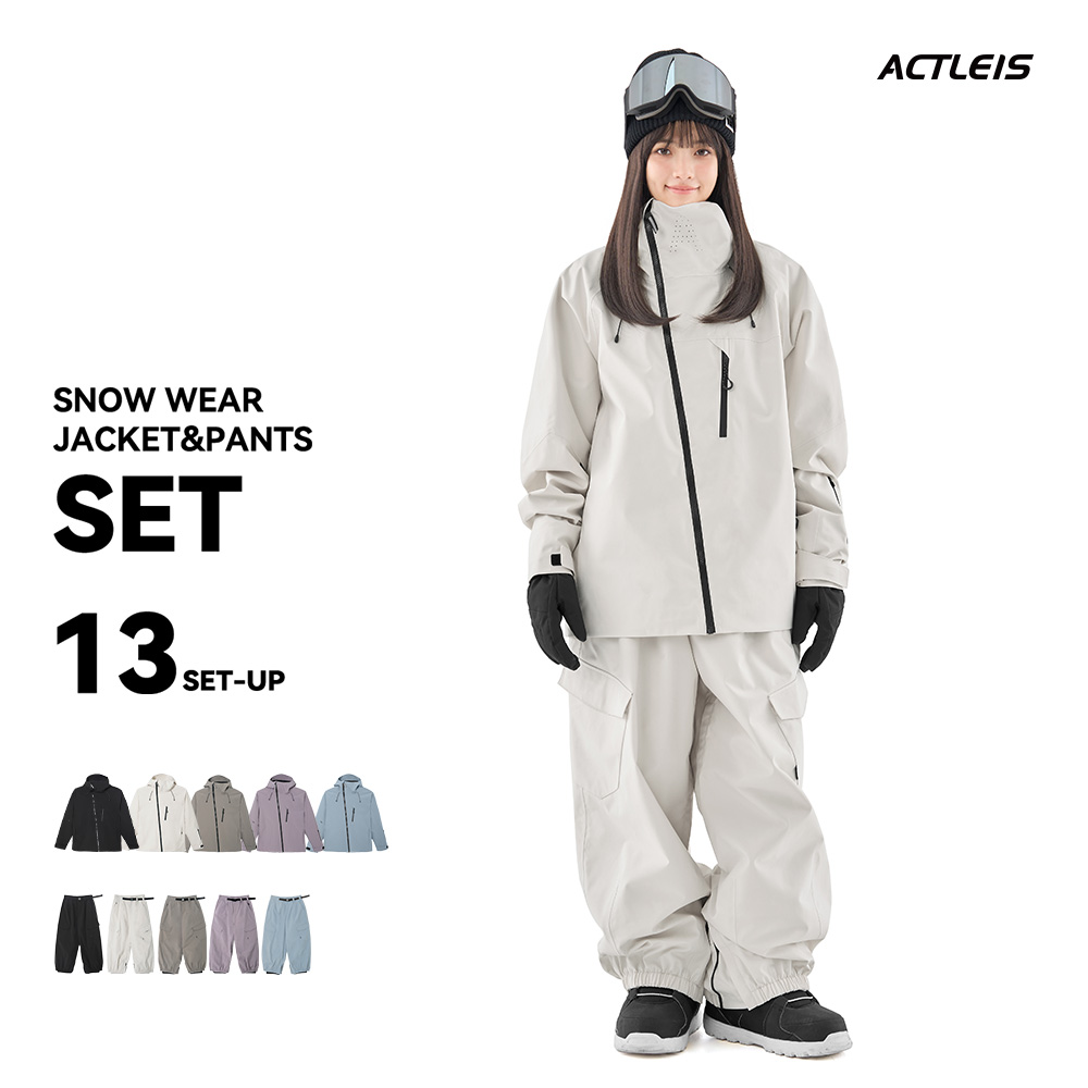 ACTLEIS（アクレイス） スノーボードウェア スキーウェア レディース