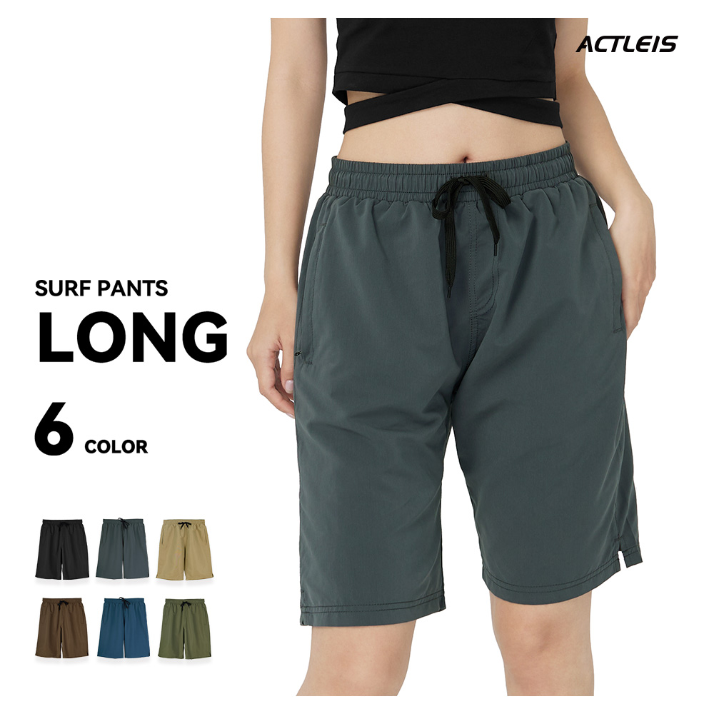 ACTLEIS（アクレイス） 水着 パンツ ショートパンツ レディース サーフ