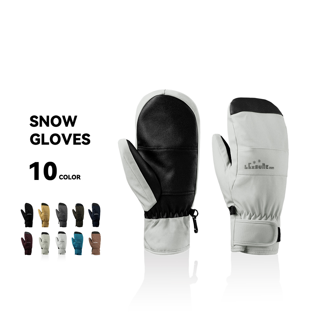 LEISURE SPORT スノーボード スキー グローブ メンズ スキーグローブ