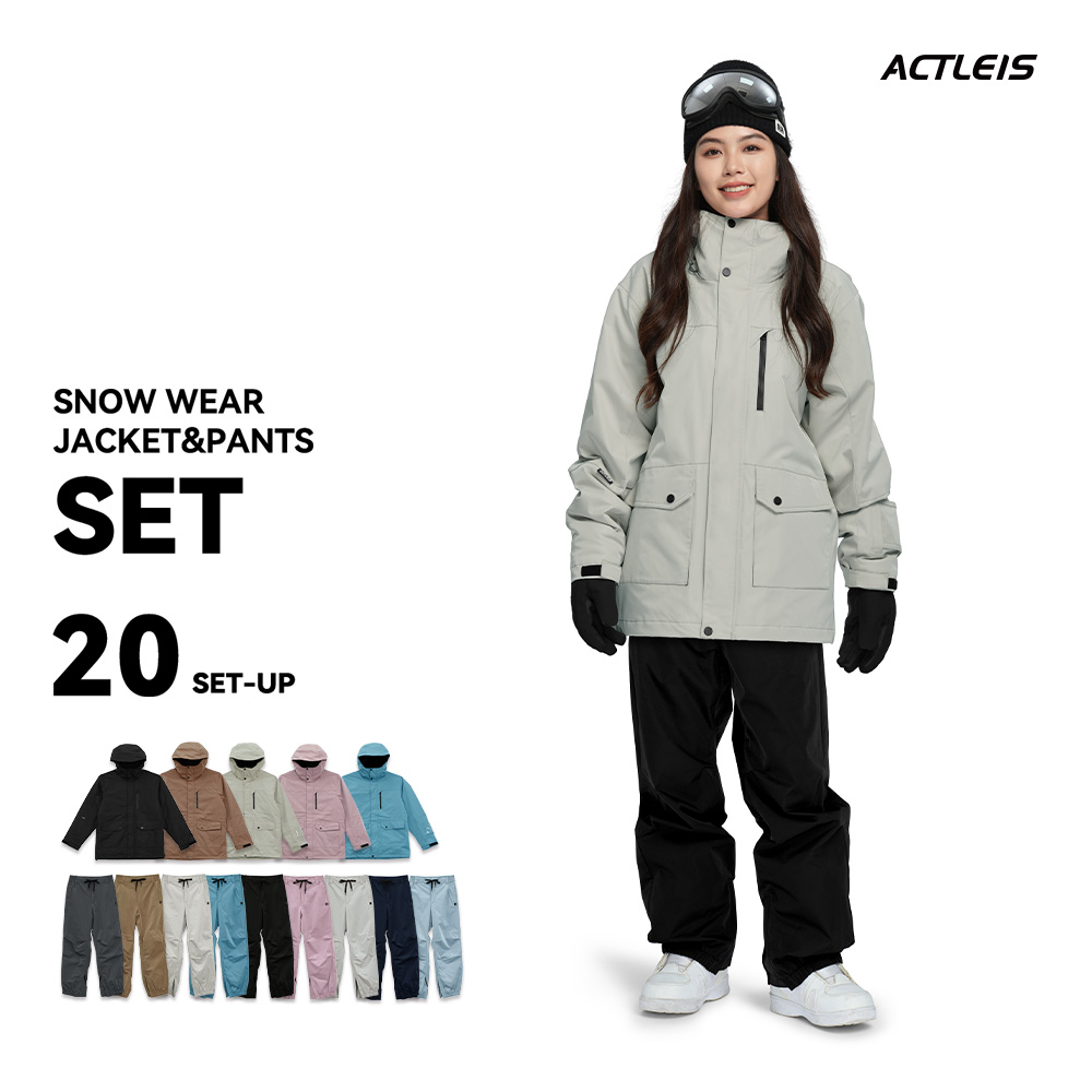 ACTLEIS（アクレイス） スノーボードウェア スキーウェア レディース