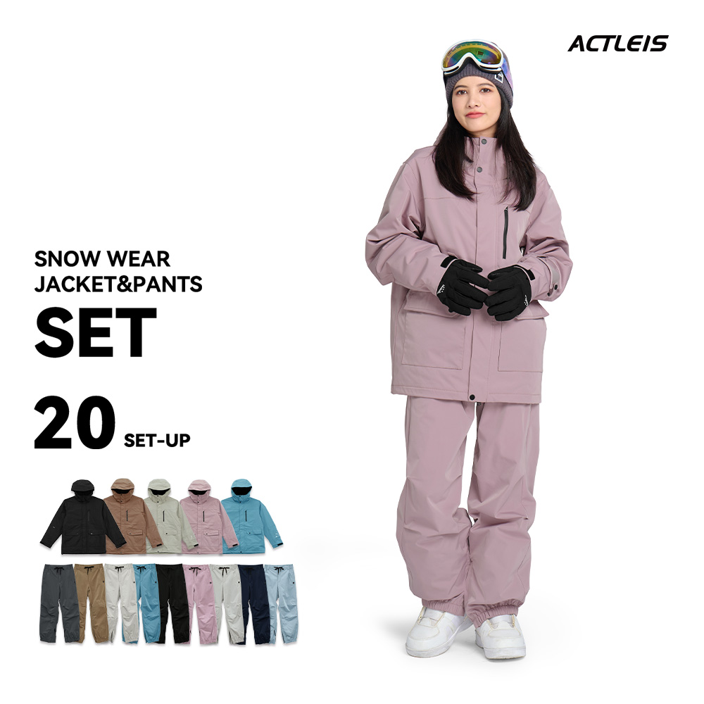 ACTLEIS（アクレイス） スノーボードウェア スキーウェア レディース