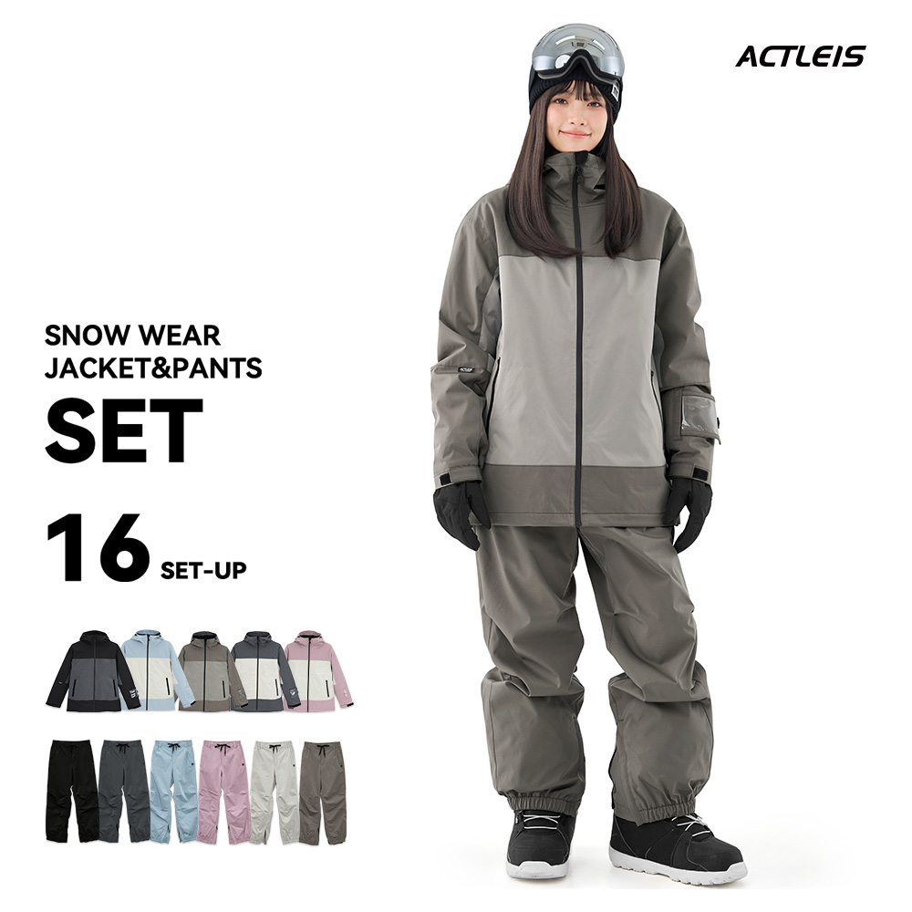 ACTLEIS（アクレイス） スノーボードウェア スキーウェア レディース