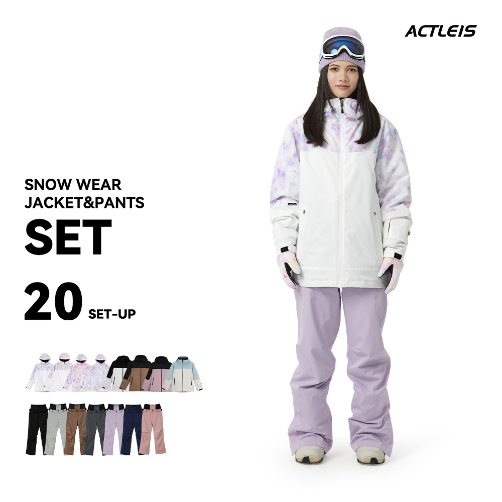 ACTLEIS（アクレイス） スキーウェア スノーボードウェア レディース