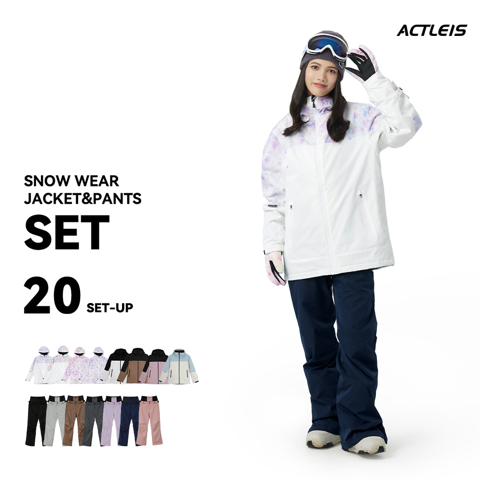 ACTLEIS（アクレイス） スキーウェア スノーボードウェア レディース