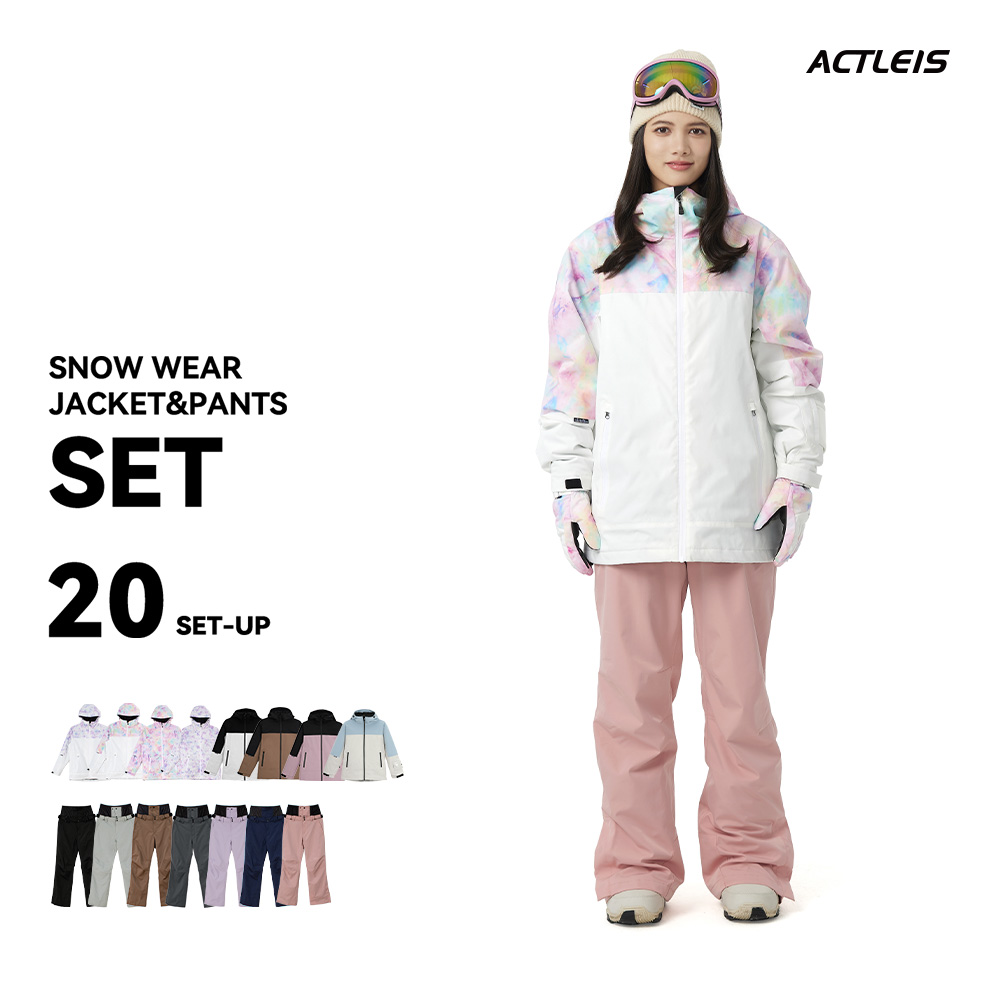 ACTLEIS（アクレイス） スキーウェア スノーボードウェア レディース