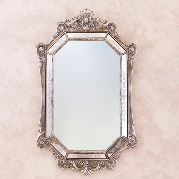 鏡 ミラー 壁掛けミラー ロココデコ おしゃれ ウォールミラー