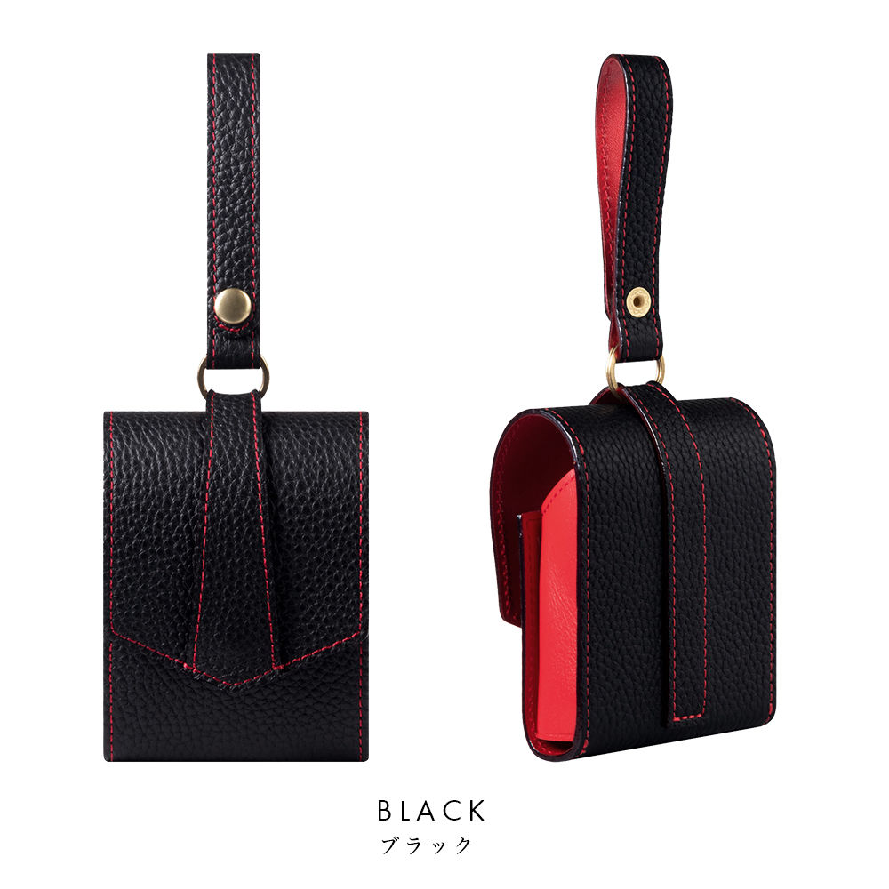 本革 シガレットケース ストラップ付 レディース メンズ 革 ケース