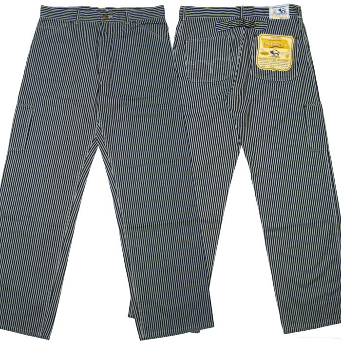 Pherrow's（フェローズ） ペインターパンツ ヒッコリーストライプ