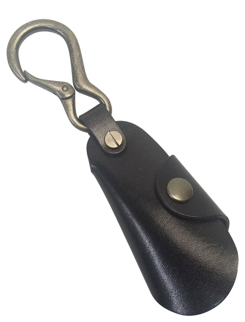 キーケース カラビナ付き 栃木レザー 4連フック カバータイプキー