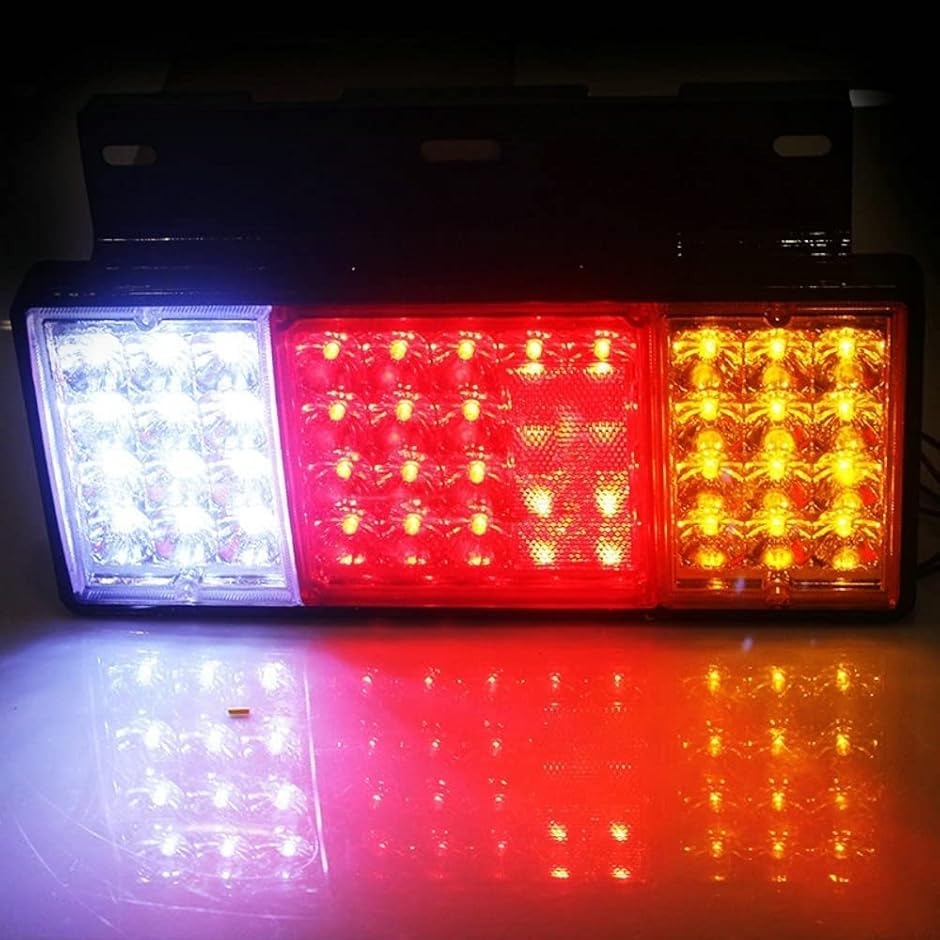 LED トラック テールランプ 88発 左右 2個 セット 汎用 12V 24V 兼用